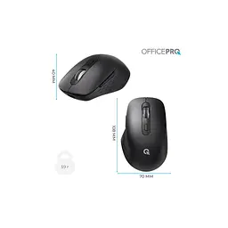 Мишка OfficePro M265B Wireless/Bluetooth Silent Click Black (M265B) - мініатюра 12