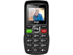 Мобільний телефон Ergo R182 Black - мініатюра 2