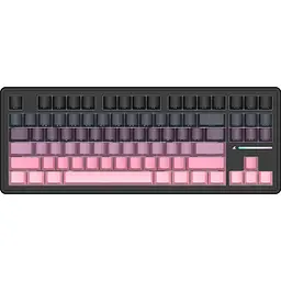 Клавіатура Attack Shark M87 Pro V2 Gradient Pink (AS-6972792470467-B) [166738]