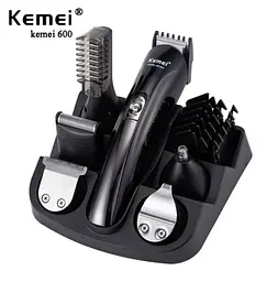 Машинка тример для стриження волосся KEMEI KM-600 (11 в 1 + Підставка) - мініатюра 4