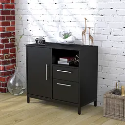 Тумба офісна L-800 combi Loft Design (Горіх Модена)
