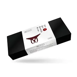 Шкіряні трусики для страпона Liebe Seele Wine Red Strap on Harness, універсальний розмір - мініатюра 9