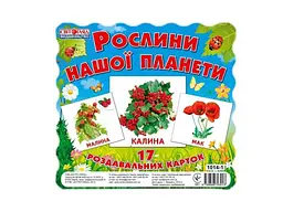 Картки Міні Рослини нашої планети 110Х110 мм. 13107006 - мініатюра 2