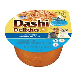 Ласощі для котів INABA Dashi Delights, тунець, 70 г