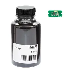 Тонер Kyocera P3260dn, TK-3200 1200г 40K Black chip АНК (50000636)