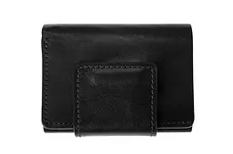 Чоловічий шкіряний гаманець GRANDE PELLE 10х7.5х1.5 см acs0029272 - мініатюра 3