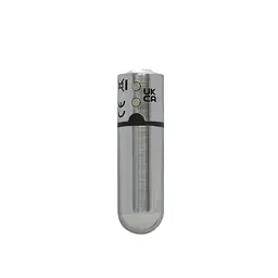 Віброкуля PowerBullet First-Class Bullet 2.5″ with Key Chain Pouch, Silver, 9 режимів вібрації - мініатюра 5