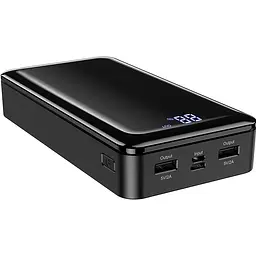 Зовнішній акумулятор Borofone BJ8 Extreme 30000mAh 10W Black [109506] - мініатюра 4