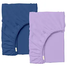 Набор простыни на резинке 90х200 DENIM AMETHYST COSAS (4822052379806)