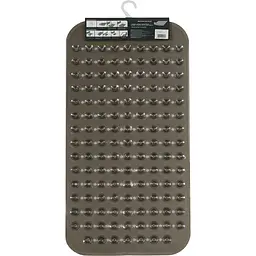 Килимок для ванної масажний Eco Fabric Сфери 70х37 см прозоро-чорний (7037-004) - мініатюра 4
