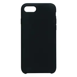 Чохол Soft Case No Logo для Apple iPhone 7 / iPhone 8 / iPhone SE (2020) Black - мініатюра 1