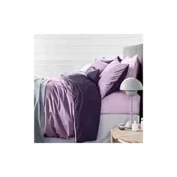 Постільна білизна MirSon Сатин Premium Violet 0199+0231 143х210 (2200000689153)