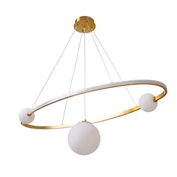 Люстра Brille молекула підвісна LED 58W NW G (BL-673S/3)