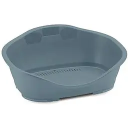 Stefanplast Sleeper Sleeper 1 Пластиковий лежак для собак та котів 57x42x25 см (сталевий-синій)