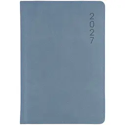 Щоденник Axent 2027 Classic Milano 145x210 мм слп/т срібно-синій (8845-27-3-A)