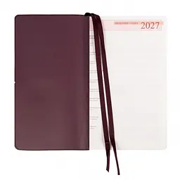 Щоденник діловий Leo Planner 2027 Glory м'який 12х20 cм 352 сторінки коричневий (252718) - мініатюра 4