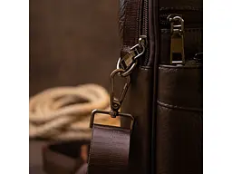 Чоловік шкіряний месенджер Vintage 19х25,5х5,5 см sum0013950 - мініатюра 7