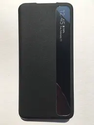 Оригінальний чохол-книжка S-View Clear View Cover EF-ZG980CBEGRU для Samsung Galaxy S20 5G Чорний - мініатюра 4