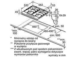 Газова варильна поверхня Bosch PGH6B5K90 - мініатюра 6