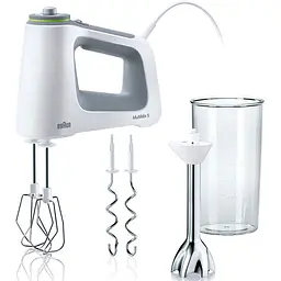 Міксер Braun MultiMix 5 HM 5107 White (13289) - мініатюра 3