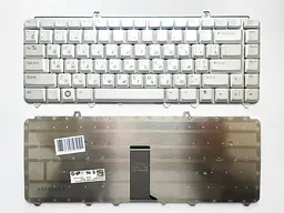 Клавіатура для ноутбуків Dell Inspiron 1420, 1525, 1530, 1545, XPS M1330, M1530 срібляста RU/US