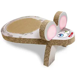 Дряпка миша Croci Mouse Gas Cardboard 25 x 45 x 20 см гофрокартон