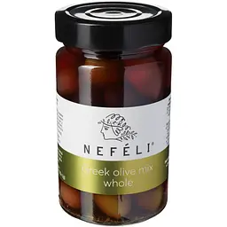 Оливки Nefeli Мікс з кісточкою 300 г (822137) - мініатюра 2