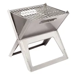 Гриль вугільний Bo-Camp Notebook/Fire Basket Compact Silver (8108347) - мініатюра 2