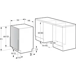 Посудомийна машина Gorenje GV520E10 - мініатюра 7