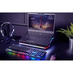 Підставка для ноутбука Trust GXT 1126 Aura Black (24192) [76080] - мініатюра 8