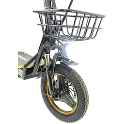 Електросамокат Cruiser C1 Pro 14" (1000W 48V 24Ah) кошик + пластиковий бокс - мініатюра 6