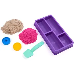Набір піску для творчості Kinetic Sand Кольорове печиво 2 кольори 227 г (71678) - мініатюра 2