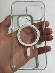 Оригінальний прозорий чохол для iPhone 15 Pro Max Apple Clear Case with MagSafe (MT233ZM/A) протиударний - мініатюра 5