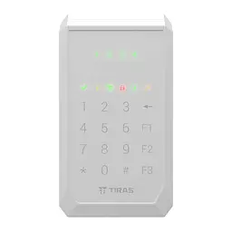 Клавіатура Tiras K-PAD4 White на 4 індикатори зон (21-00025) - мініатюра 3