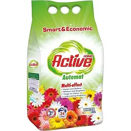 Пральний порошок Home Active Multi-effect Whites & Colors автомат 3 кг