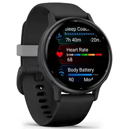 Смарт-годинник Garmin Vivoactive 5 Slate Aluminum Bezel with Black Case and Silicone Band (010-02862-5A) - мініатюра 7