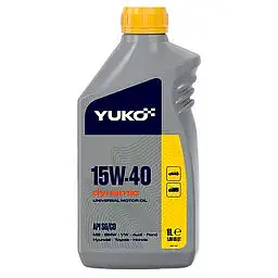 Автомобільна моторна олива YUKO DYNAMIC 15W-40 1л 4823110401590 - мініатюра 2