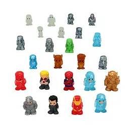 Набір ігрових фігурок OOSHIES – АДВЕНТ-КАЛЕНДАР МАРВЕЛ (24 фігурки) OOSHIES 23296 - мініатюра 4