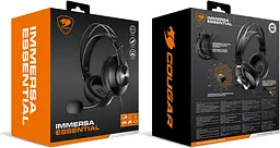 Ігрові навушники Cougar Immersa Essential Black [3H350P40B.0001] [76582] - мініатюра 8