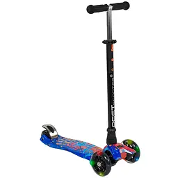 Самокат дитячий Best Scooter 59х16х30 см Чорно-синій 000231540