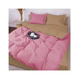 Постільна білизна MirSon Poplin Line 015 + 041 Honey 175 x 210 (2200006281290)