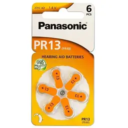 Батарейка Panasonic PR48 / PR13 (1.4V) * 6 (PR-13/6LB)
