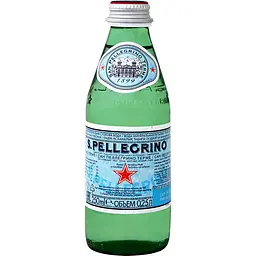 Минеральная газированная вода Sanpellegrino 0.25 л