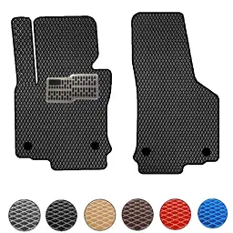 Килимки в салон передні EVA для Volkswagen Golf VI 2008-2012 з підп'ятником 2 шт