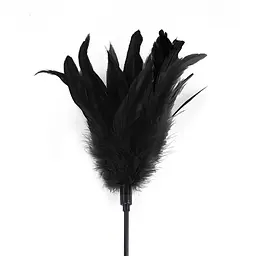 Лоскіт чорний Art of Sex - Feather Paddle, перо молодого півня - мініатюра 2