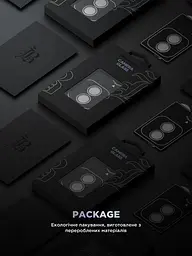 Захисне скло для камери Apple iPhone 16/16 Plus, Supreme BI, прозорий колір, з рамкою, глянцеве скло для захисту лінз, протиударне, прозоре, з клейовим шаром по контуру, не впливає на якість фото, ArmorStandart (ARM79428) - мініатюра 12