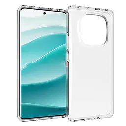 TPU чохол Epic Transparent 1,0mm для Xiaomi Redmi Note 15 Pro 5G Безбарвний (прозорий)