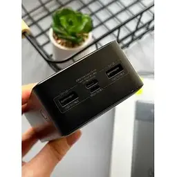 Зовнішній акумулятор Baseus Bipow Digital Display 15W 30000mAh (PPDML-K01) чорний - мініатюра 3