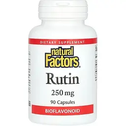 Амінокислота Rutin 250 mg, 90 капсул Natural Factors vit0004025