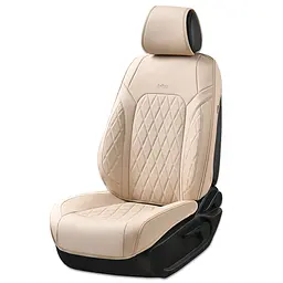 Комплект, 3D чехлы для сидений BELTEX Malibu, beige(BX88500)